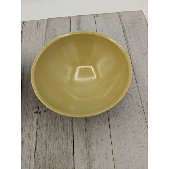 Lot of 2 Vintage Boonton Melmac Melamine Bowls Gold Yellow 3303 - Picture 3 of 7